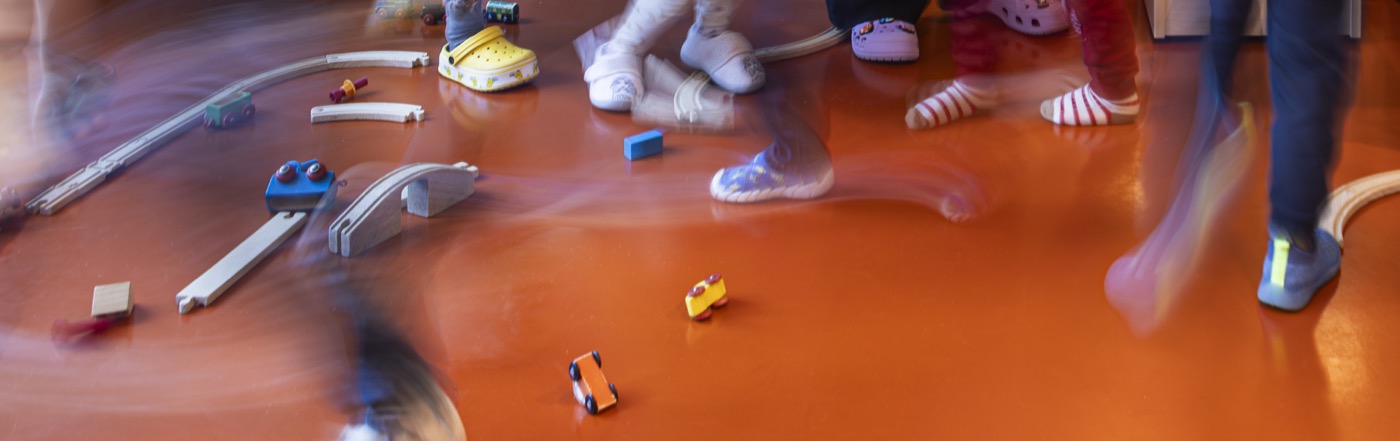 Activité à la crèche Les Lutins