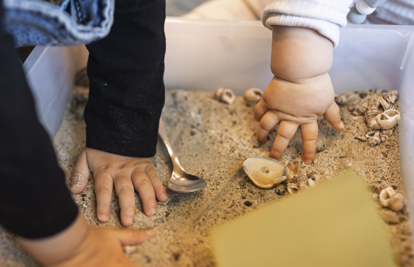 Activité à la crèche Les Lutins